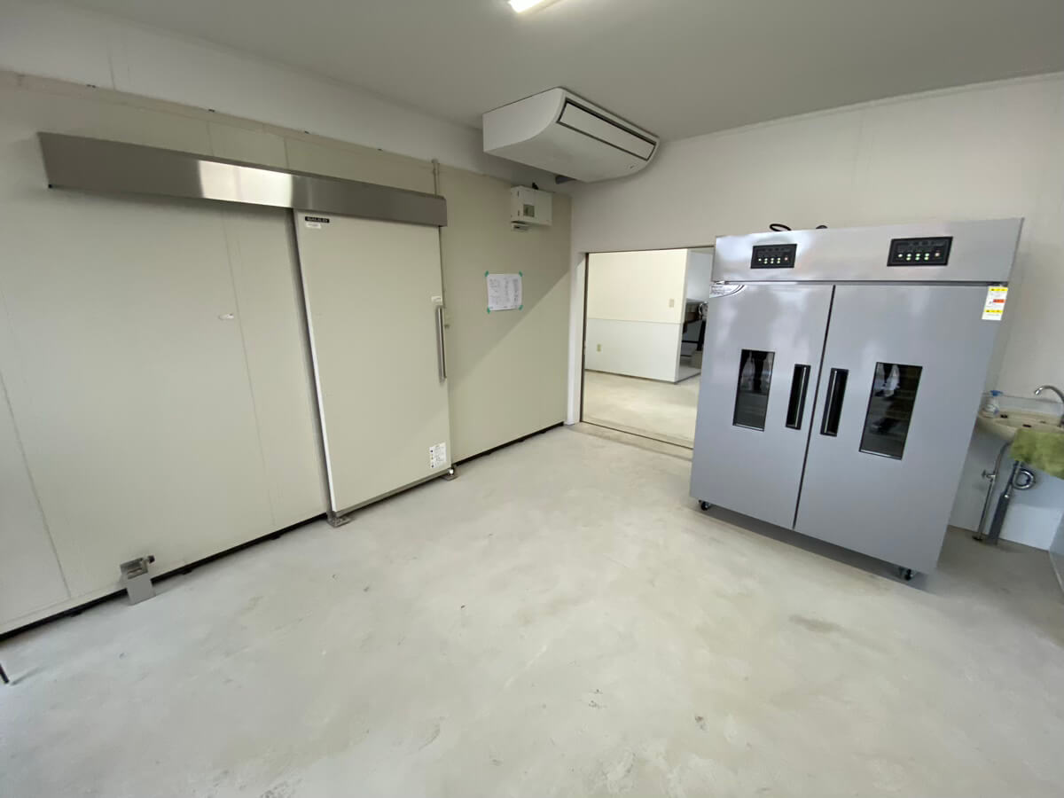 メンマづくりの整備風景